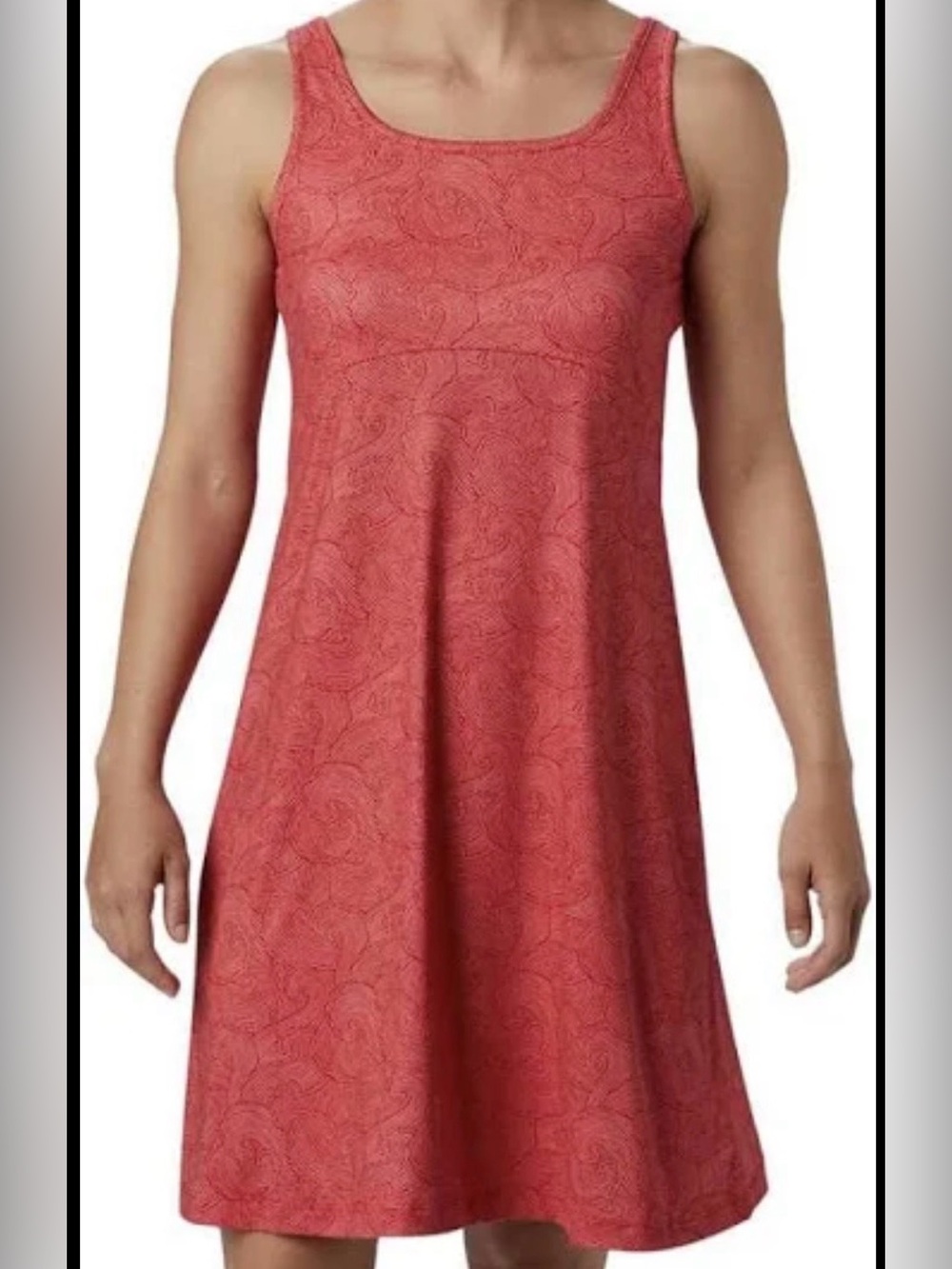 Columbia Sportswear Red Swirl PFG Fishing Dress